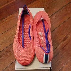 *BNIB* Rothy's Persimmon Marine heel stripe - 7.5